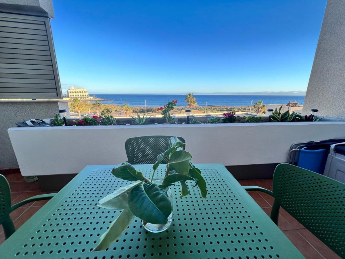 Ferienwohnung Seafront Medano Marina View El Médano Exterior foto