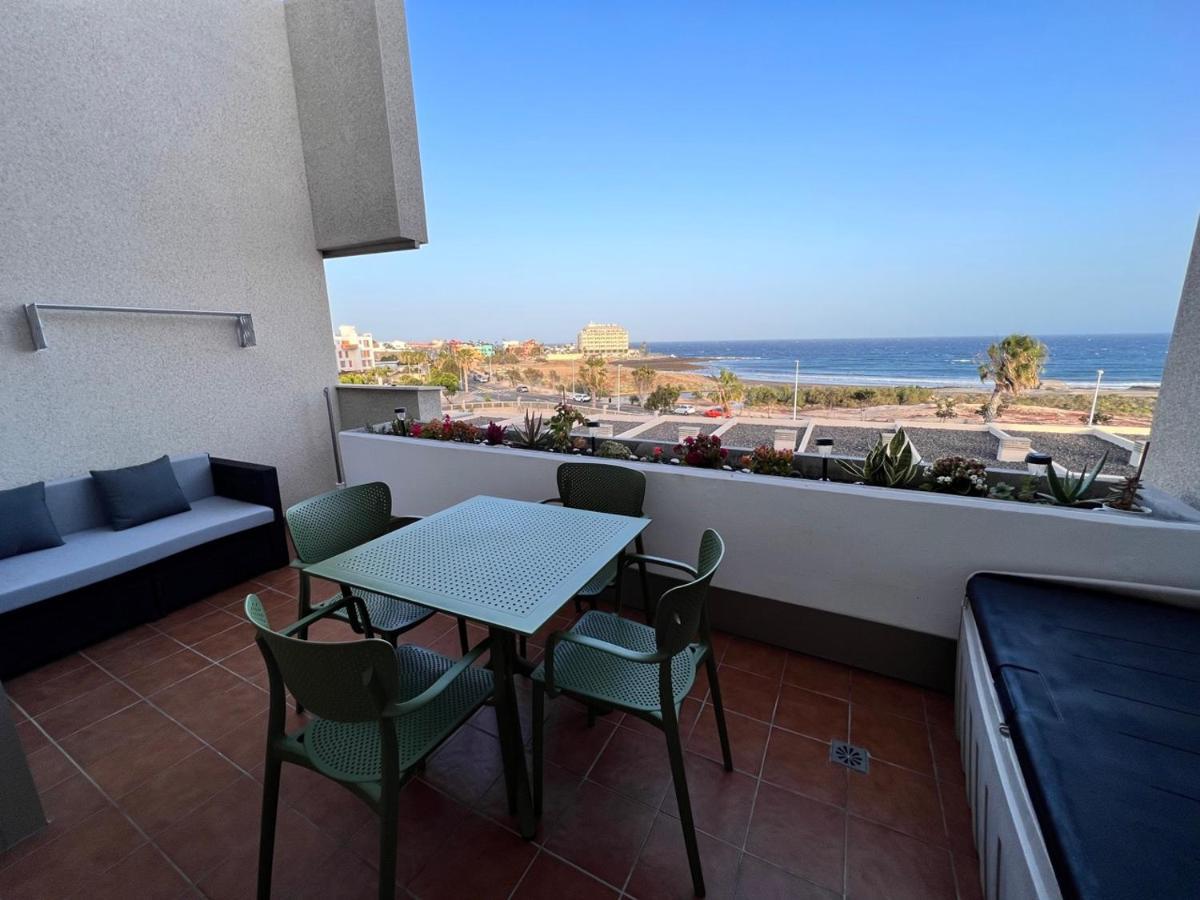 Ferienwohnung Seafront Medano Marina View El Médano Exterior foto