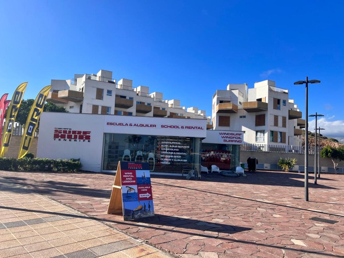 Ferienwohnung Seafront Medano Marina View El Médano Exterior foto